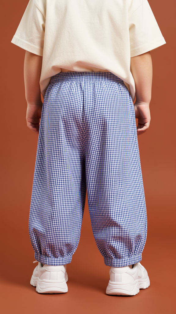 Checkered Baggy Pants
