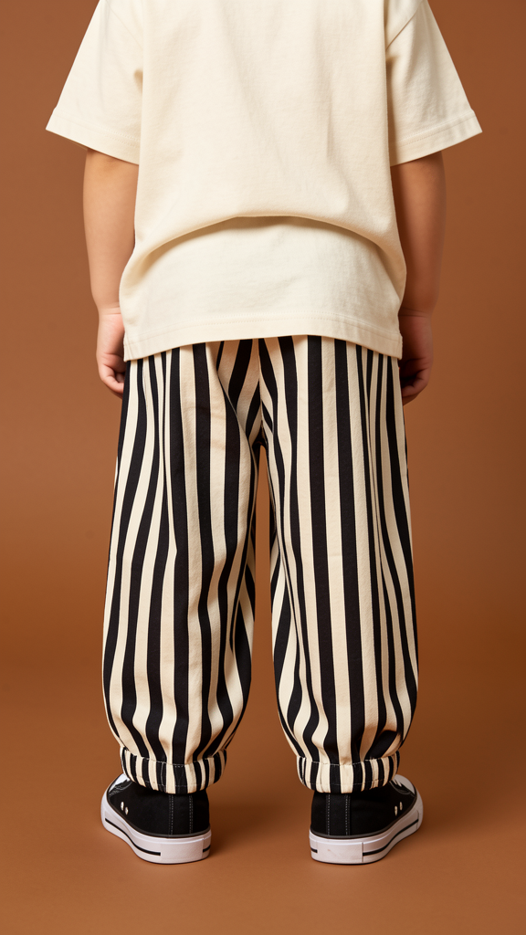 Stripe Baggy Pants